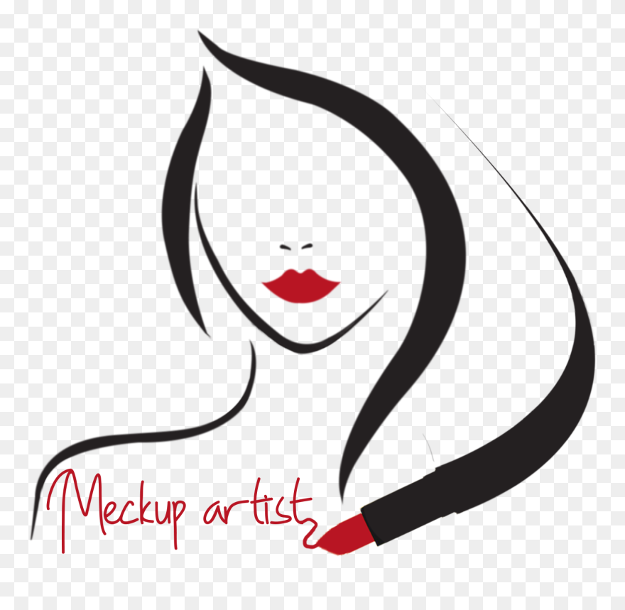 Make Up Artist Logo Clipart