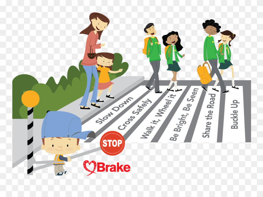 Road Safety Posters For Kids Clipart
