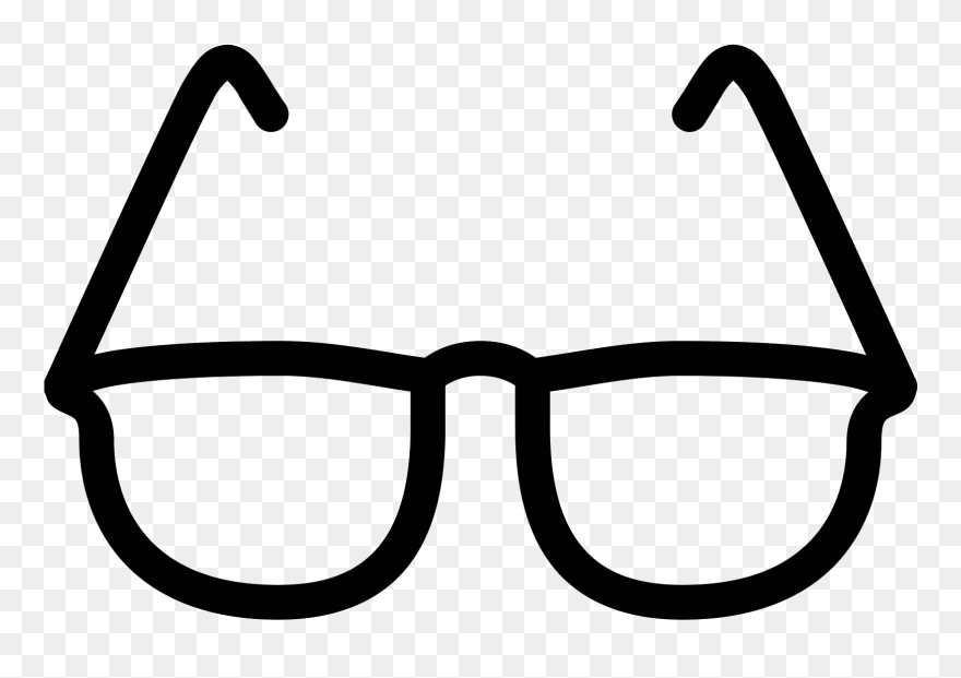 Glasses Png Images Free - Glasses Cartoon Png Clipart