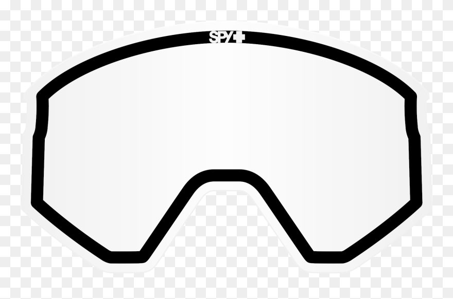Ace Snow Replacement Lens - Draw Spy Glasses Clipart
