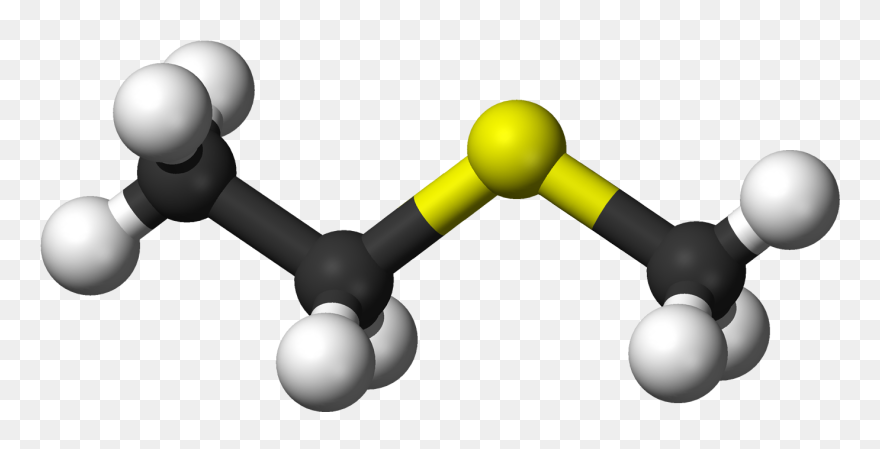 Isobutane Molecule Clipart