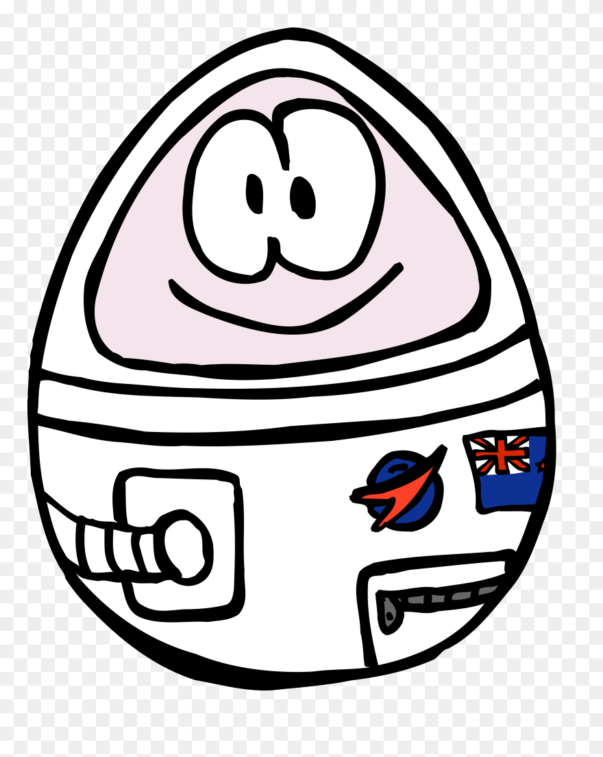 Eggstronaut Png Clipart