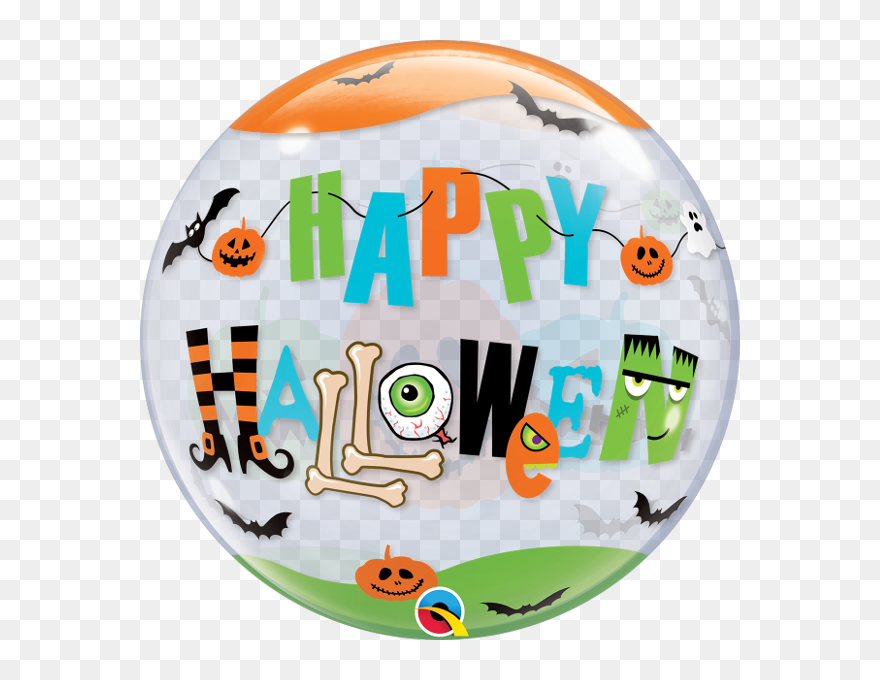 Halloween Fun Font - Balloon Clipart