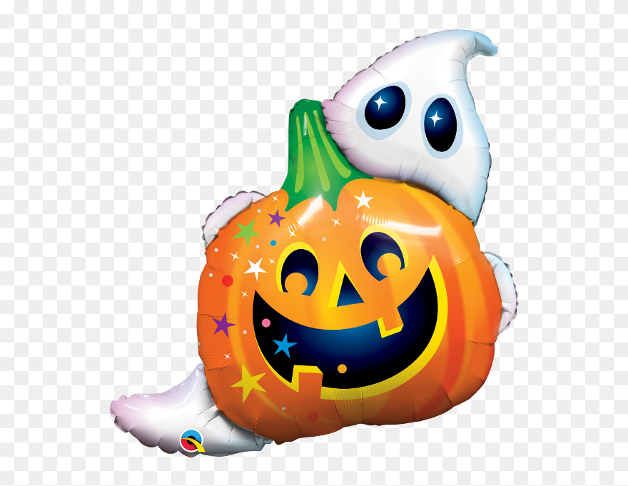 Jack N - 33 Jack N Ghost Foil Balloon Clipart