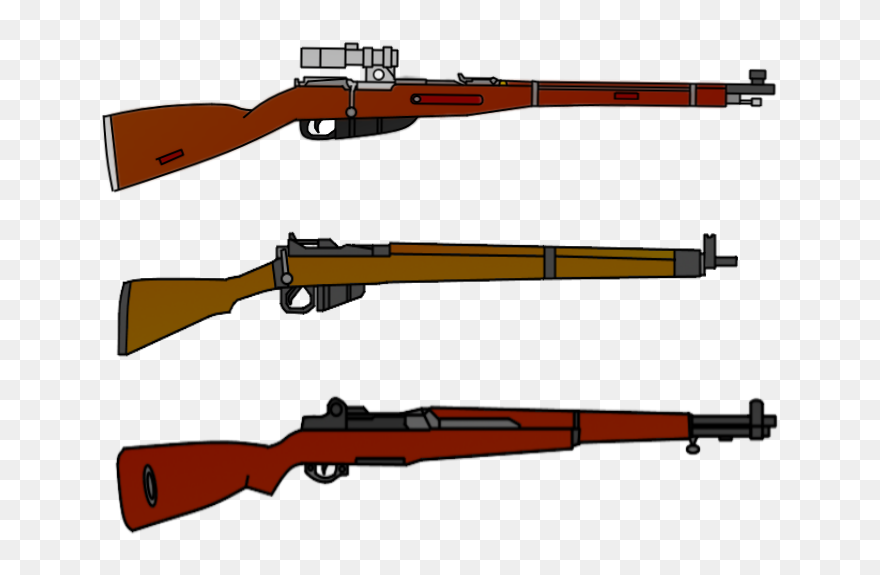 303 Enfield Rifle Vs Mosin Nagant Clipart