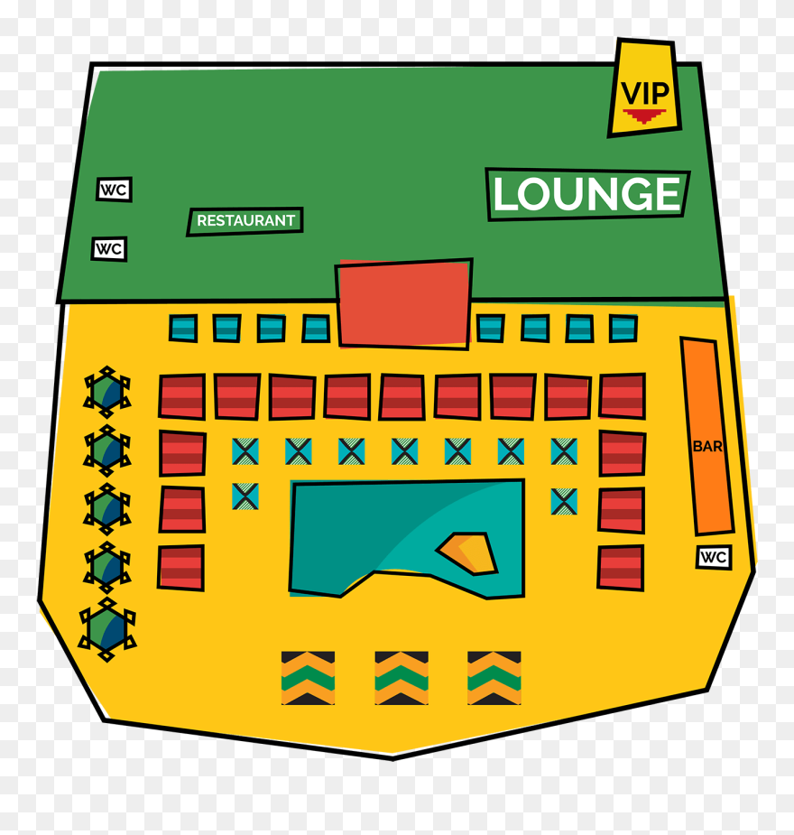 Afro Nation Vip Area Clipart