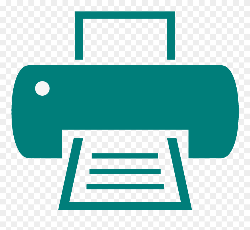 Drukarka Ikona Clipart