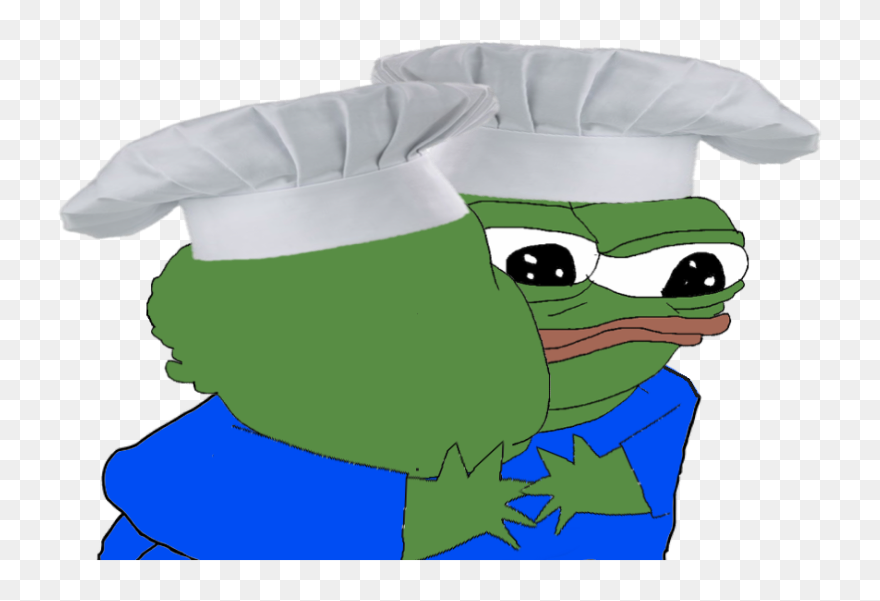 Pepe Hugging Pepe Clipart