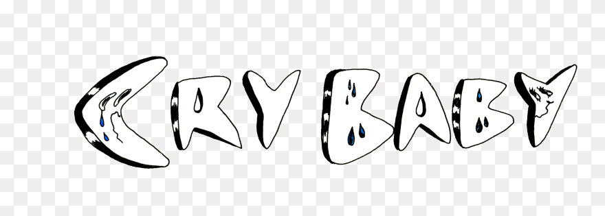 Crybaby Zine - Drawing Clipart