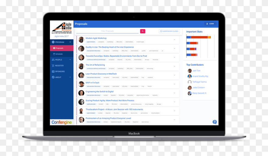 Speaker Proposal System - Proposal Clipart