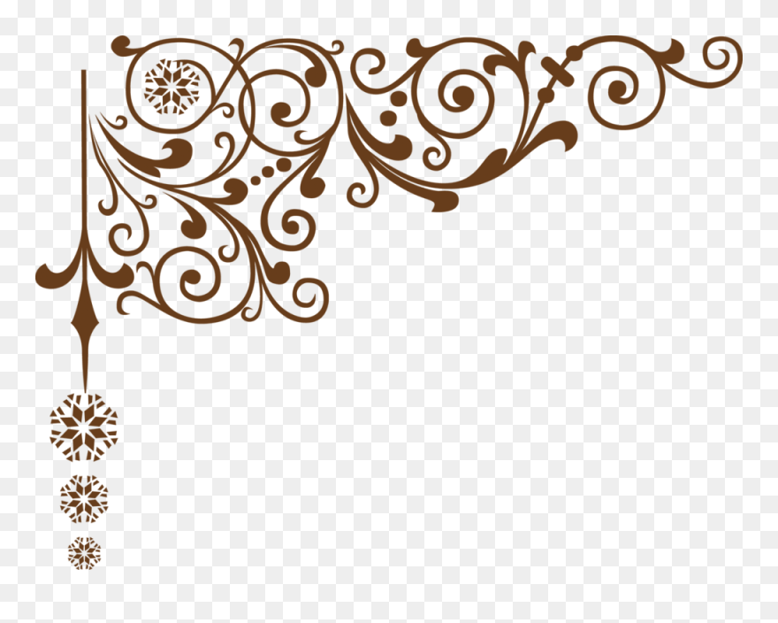 Borde Decorativo Esquina Png Clipart