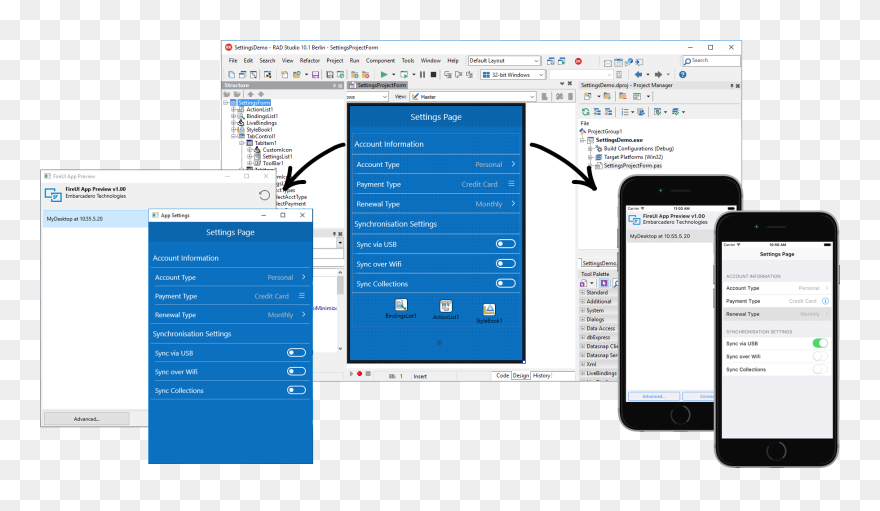 Embarcadero Rad Studio 10.2 Clipart