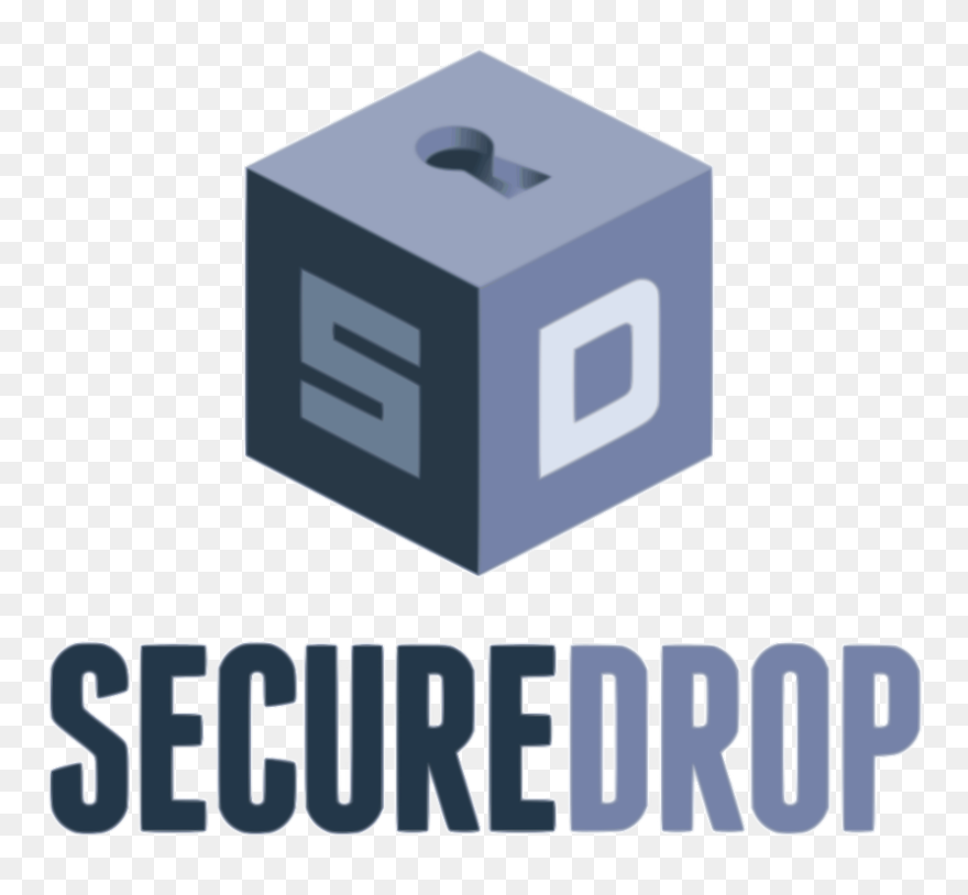 Secure Drop Logo Clipart