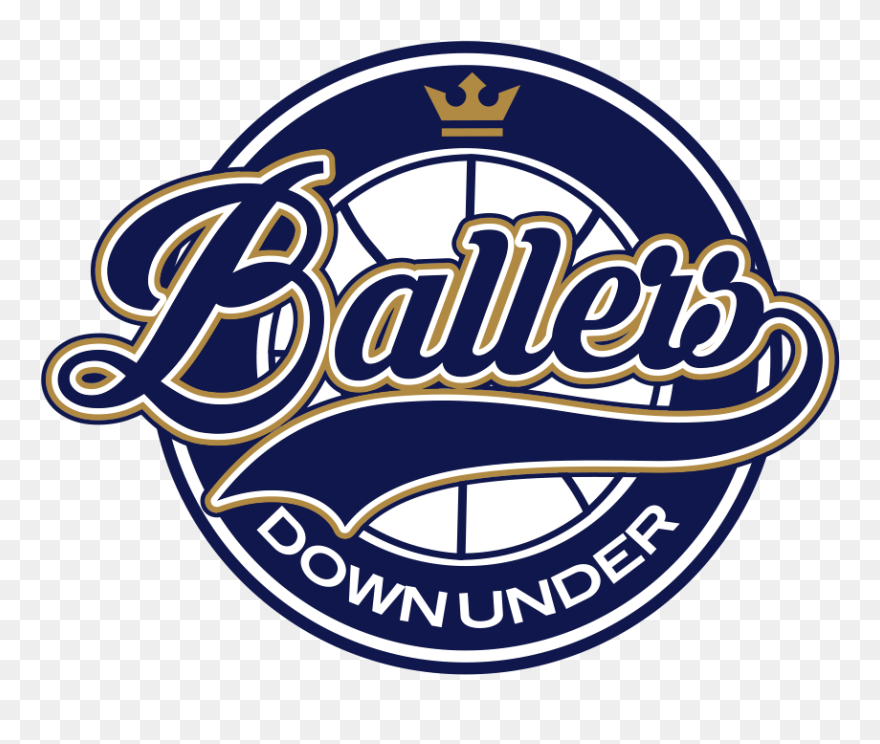 Ballers Down Under - Emblem Clipart