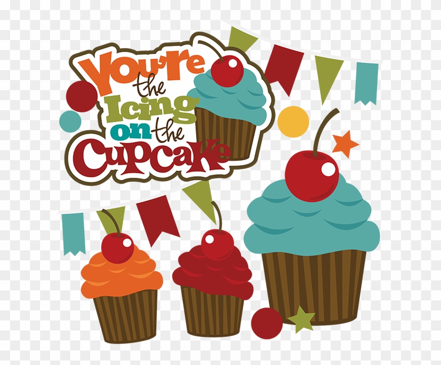 You're The Icing On The Cupcake Svg Cupcake Svg File - Scalable Vector Graphics Clipart