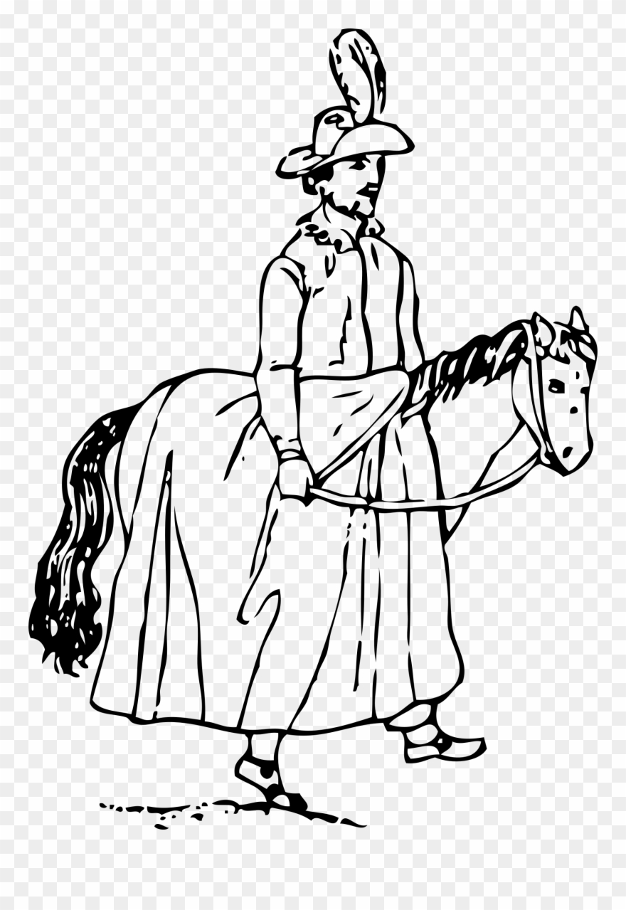 Big Image - Hobby Horse Cartoon Icon Clipart