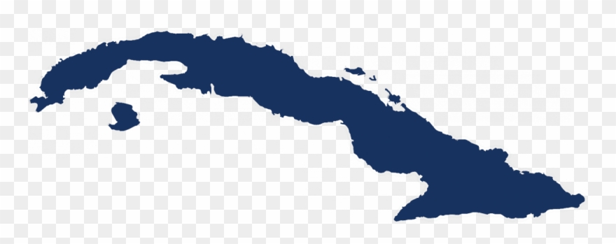 Cuba - Cuba Map Blank Clipart