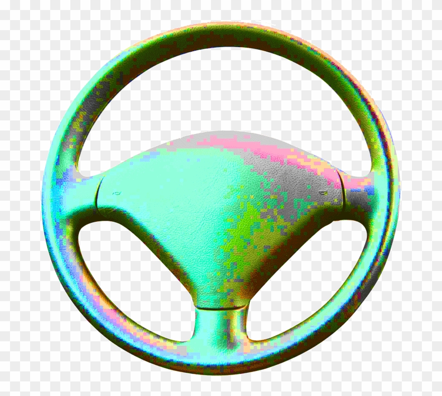 2016 08 09 Automous Cars Steering Wheel - Circle Clipart