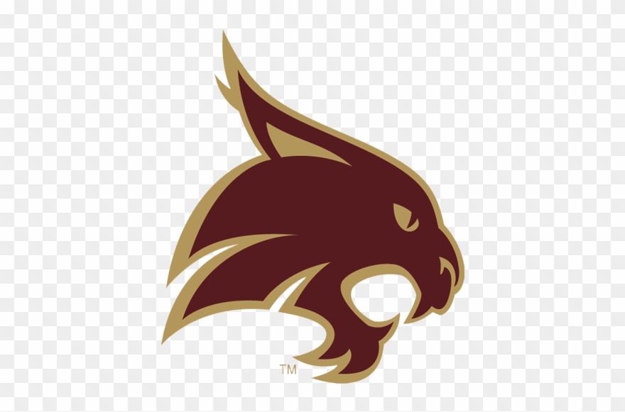 2017 Texas State Bobcats Football Schedule - Texas State Bobcat Clipart