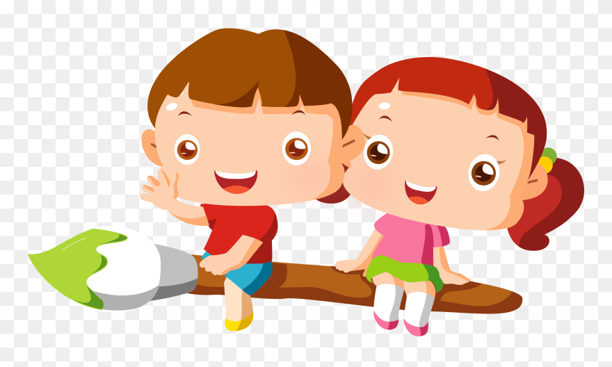 Png Download Drawing Clip Art A Child Sitting On - Cartoon Painting Png Transparent Png