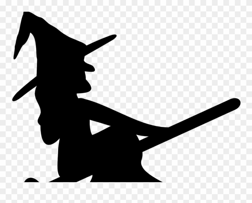 Just A Quick Post - Witch Silhouette Svg Free Clipart