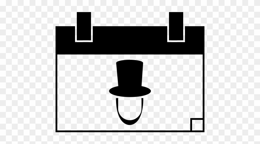 Lincoln's Birthday Rubber Stamp - Rubber Stamping Clipart