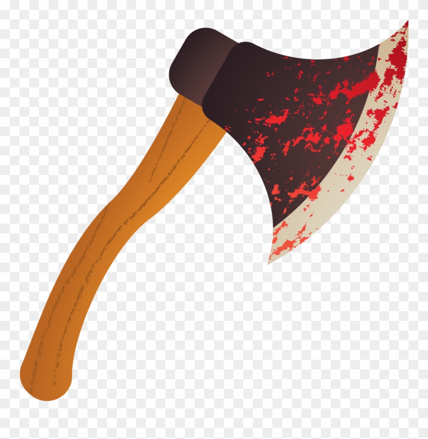 Axe - Bloody Axe Png Transparent Clipart