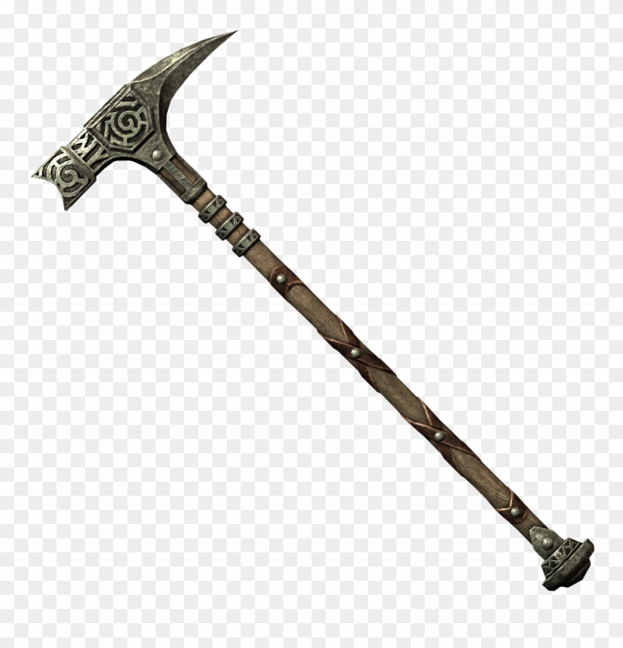 Clip Art Library Stock Google Pinterest Weapons - Skyrim Warhammer - Png Download
