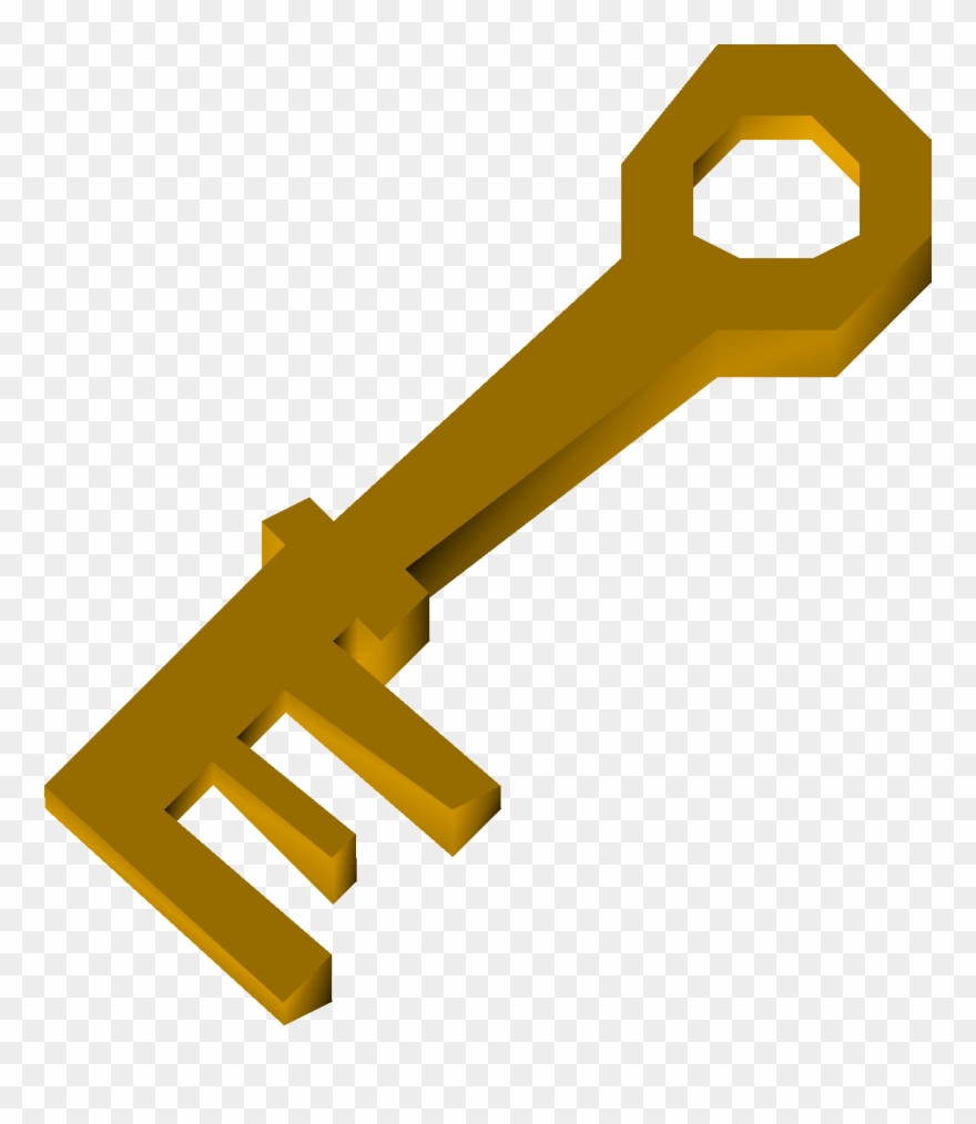 The Brass Key Is The Key That Is Obtained In The Edgeville - Runescape Key Clipart