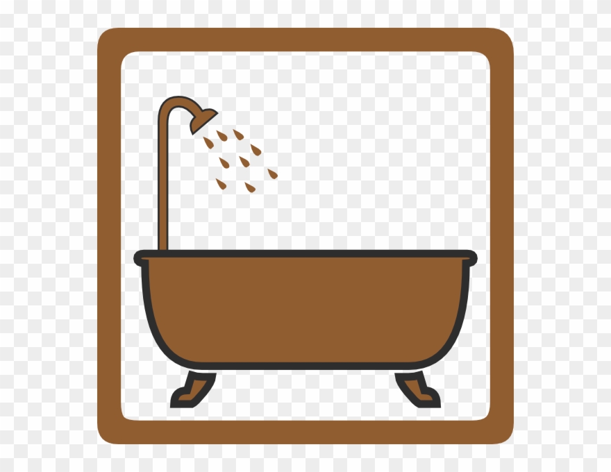 Download Graphic Royalty Free Stock How To Draw A In - Bath Shower Clip Art - Png Download