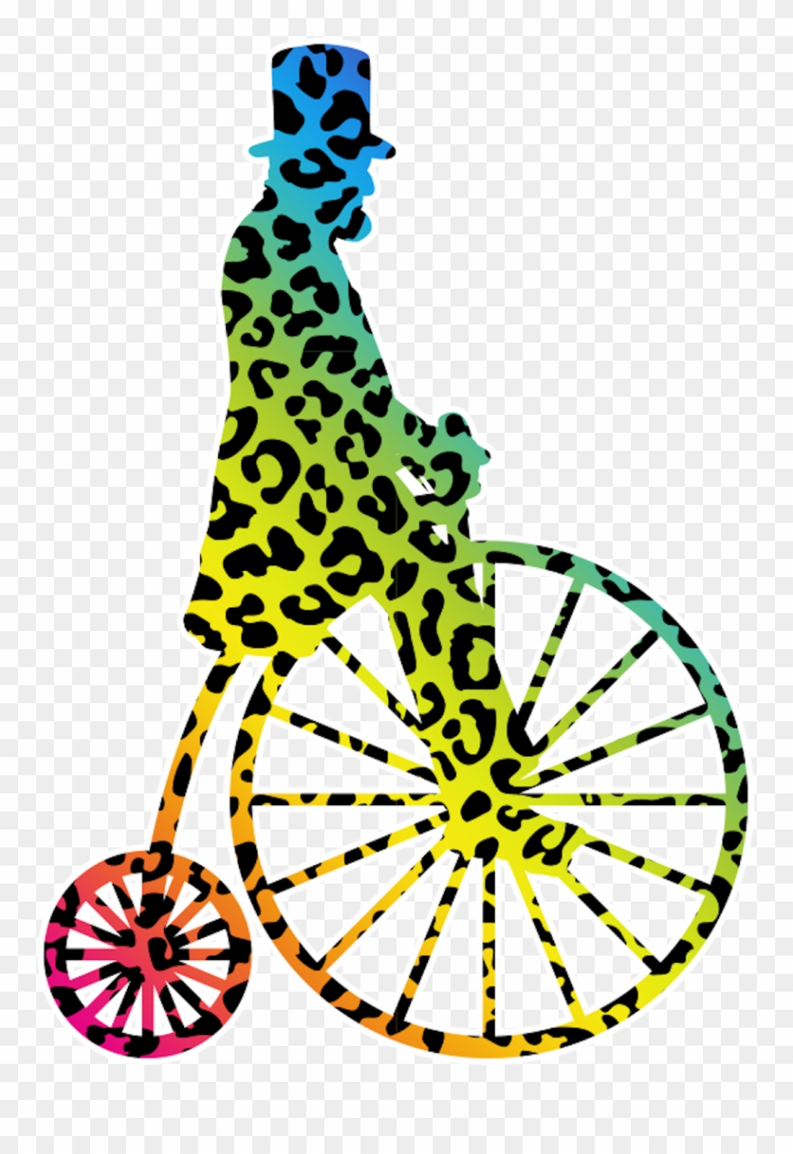 Lincoln On Bike4 Copy - Thomas Mccall Bicycle Clipart