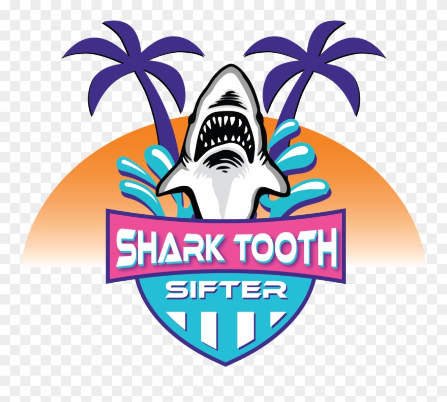 The Original - Shark Tooth Ocean Sifter 11 Clipart