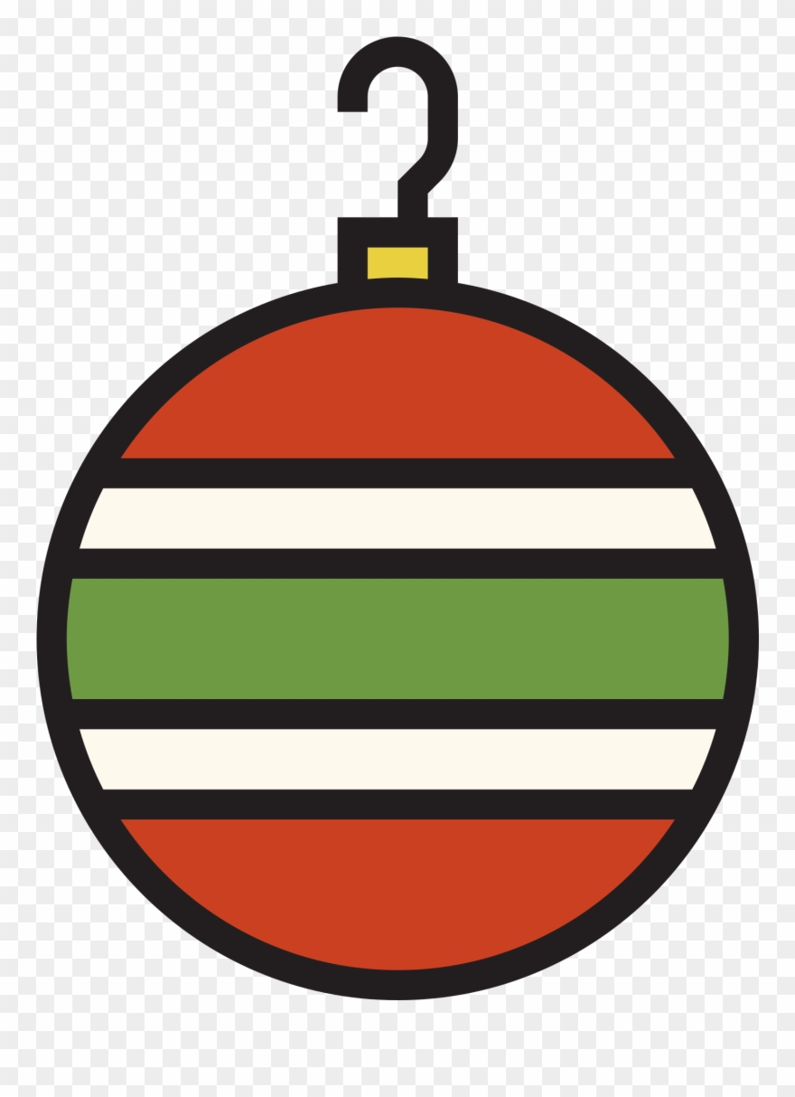 Open - Christmas Ornament Clipart