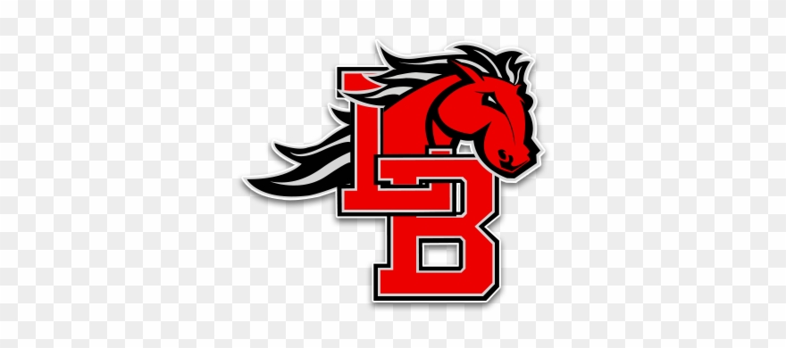 Mansfield Legacy Broncos Logo Clipart