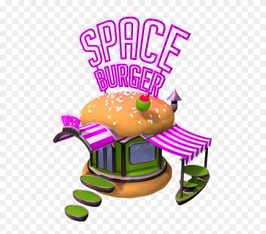 Spaceburgerstore - Illustration Clipart