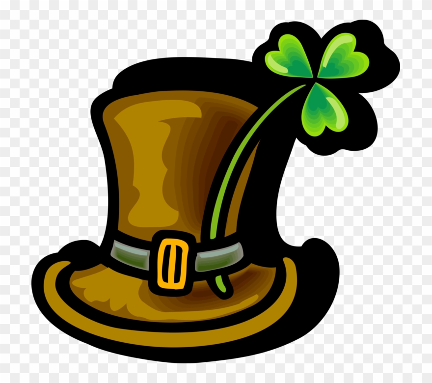 Vector Illustration Of St Patrick's Day Leprechaun - Clip Art - Png Download