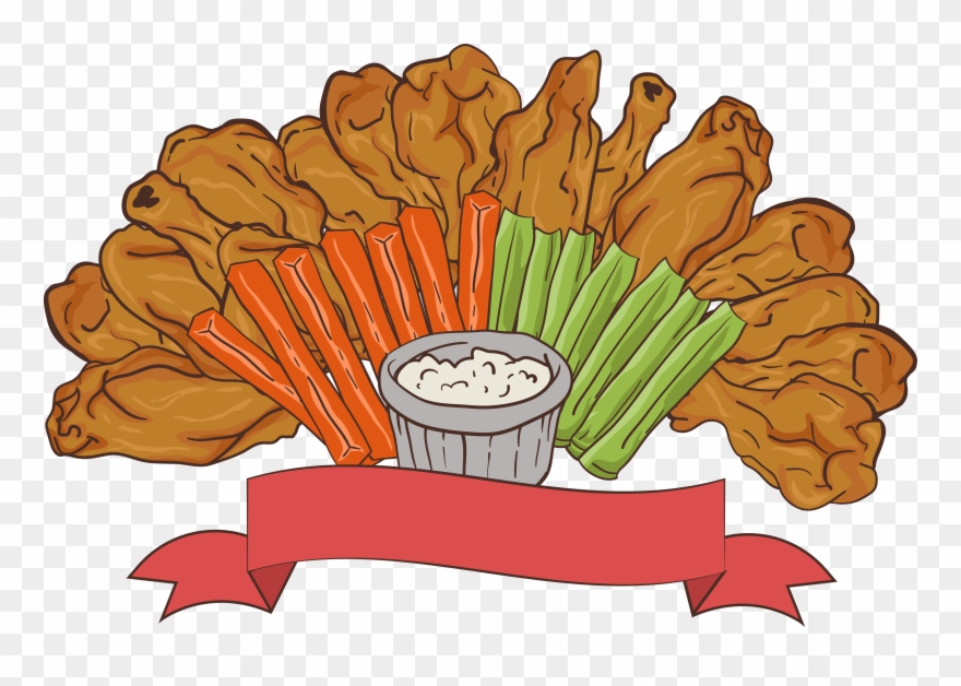 Korean Fried Chicken Buffalo - Korean Fried Chicken Clipart