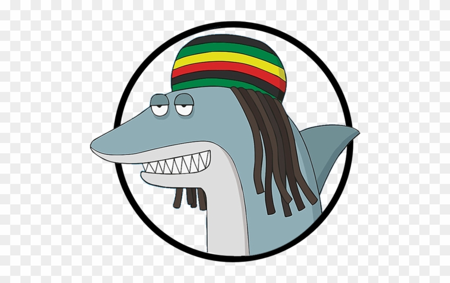 Reggae Shark Ganja Weed Vaporizers The Hot Chronic - Reggae Shark Clipart