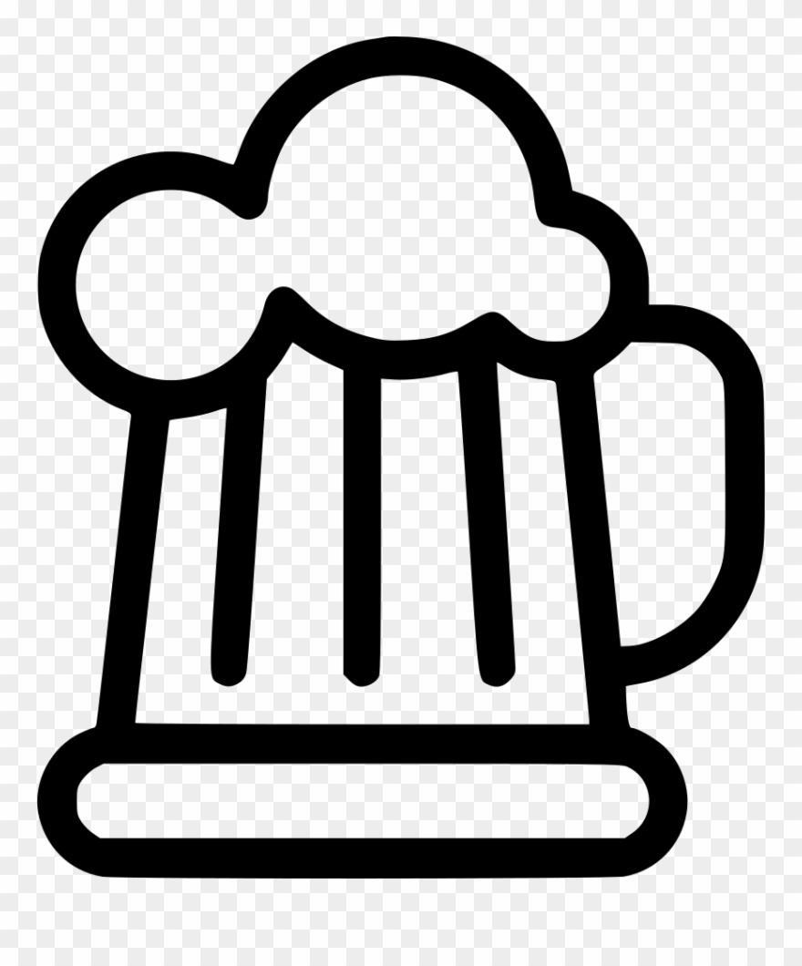 Clipart Beer Svg - Beer Mug Svg - Png Download