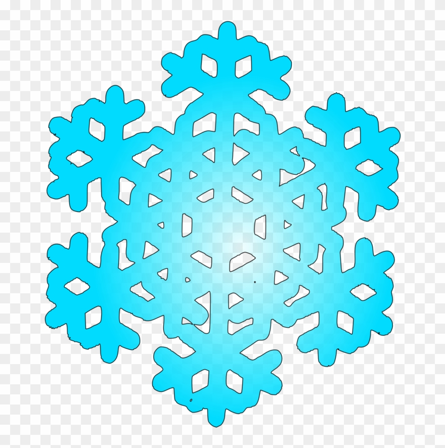 Snow Flake - Centre D Écologie Urbaine Clipart