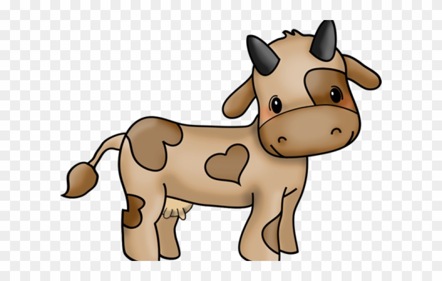 Cattle Clipart Moo - Chocolate Cow Clipart - Png Download