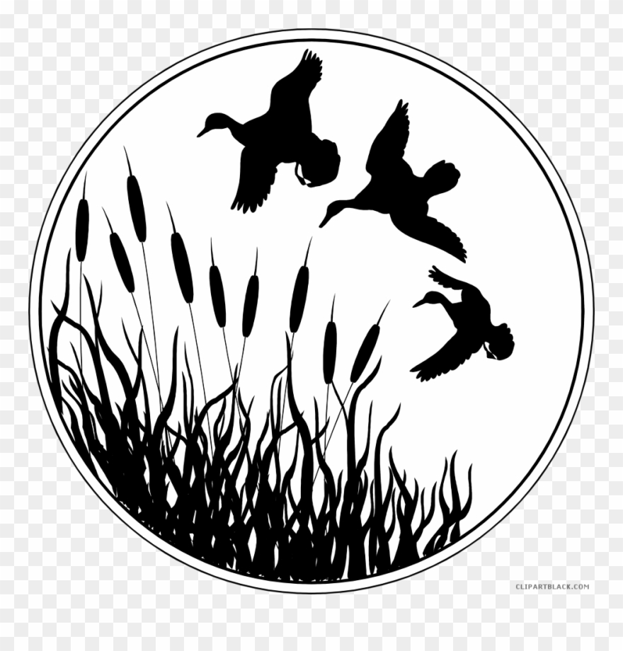 Flying Clipartblack Com Animal Free Black White - Ducks Flying Black And White - Png Download