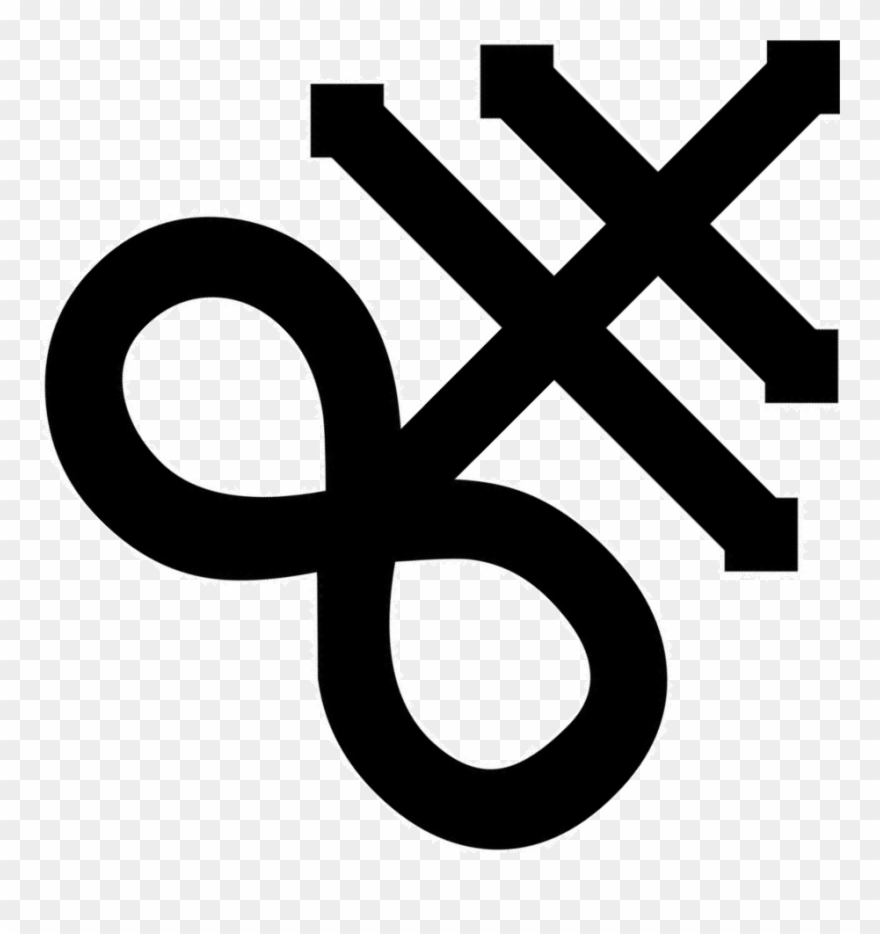 Satan Clipart Atheist - Satanic Cross Png Transparent Png