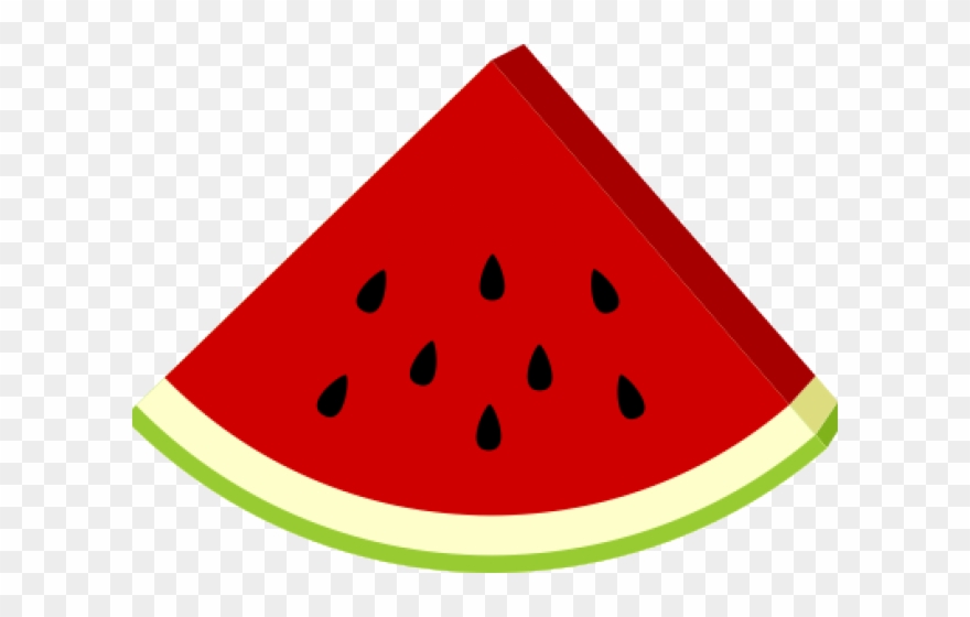 Watermelon Clipart Sliced - Sliced Watermelon Clipart - Png Download