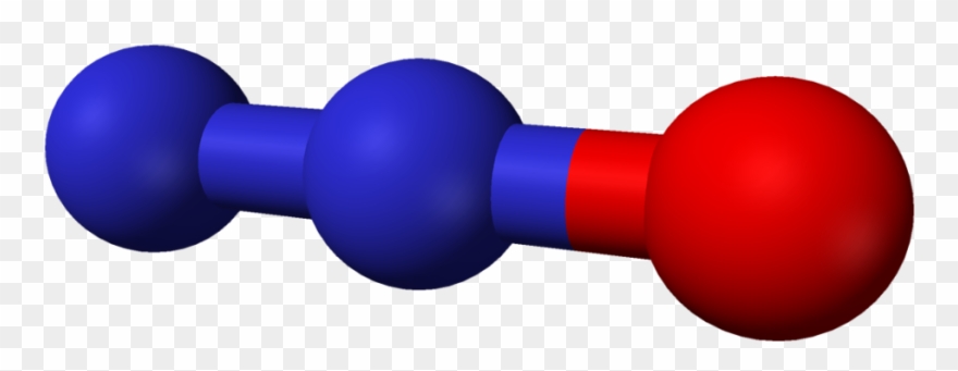 Nitrous Oxide - Nitrous Oxide Molecule Png Clipart