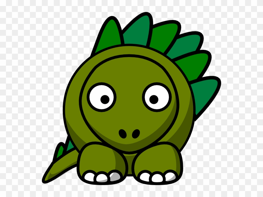 Gambar Kartun Dinosaurus Lucu Clipart