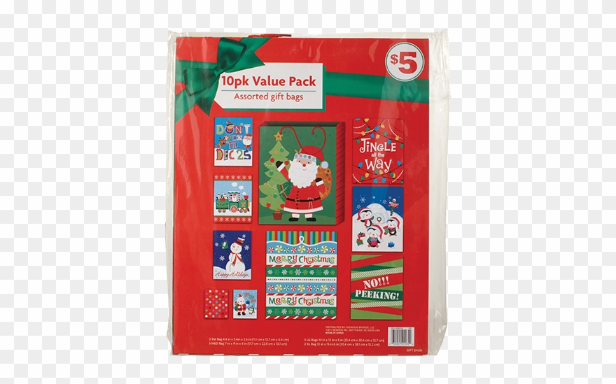 Multi Gift Bags Assortment - Packaging And Labeling Clipart