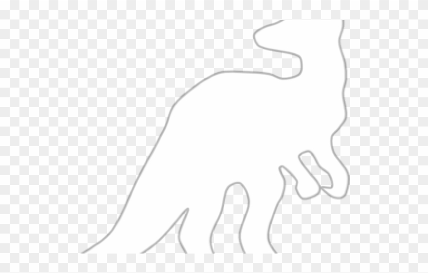 Stegosaurus Clipart Black And White - .net - Png Download