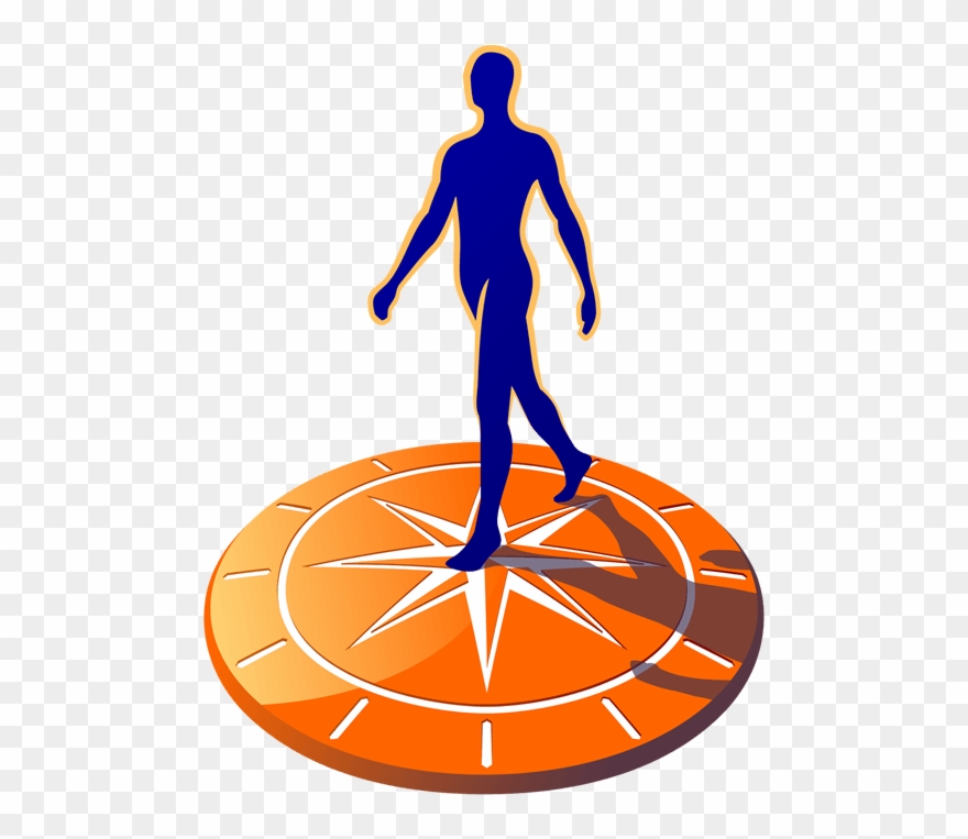 Rabo Vastgoedgroep & Nevatech Sentinet - Logo Man Standing On Sundial Clipart