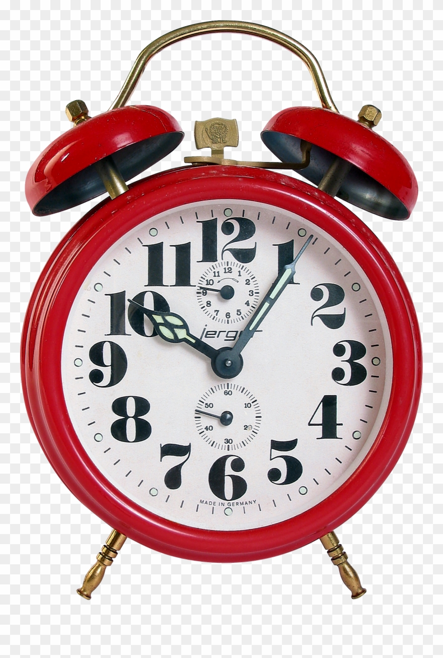 Alarm Clock Png Image - Red Alarm Clock Png Clipart
